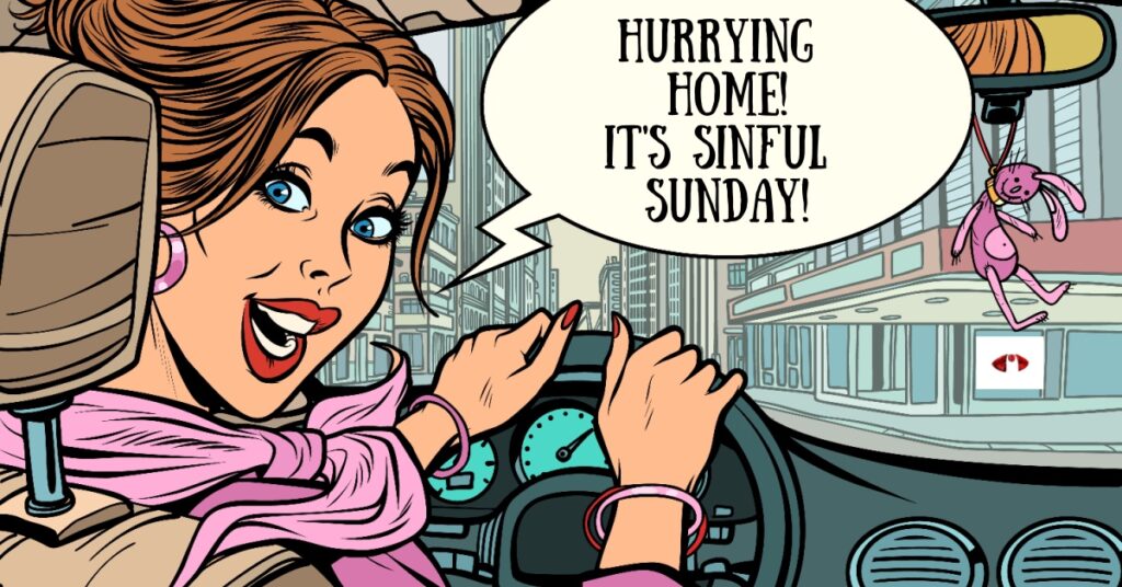 Sinful Sunday, Sunday Intimacy Ritual, Confessing Sexual Desire, Leading in a Sunday Ritual, D|s-M Ritual, Sexual Ritual, Couple's Intimacy Ritual, Weekly Ritual