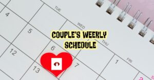Couple's Intimacy Schedule, Couple's Weekly Schedule, Daily Intimacy Ideas & Inspirations, BDSM schedue, D|s-M Schedule
