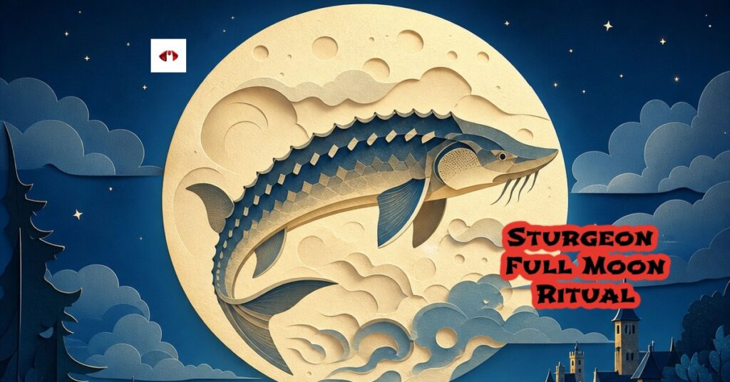FULL STURGEON MOON, FULL STURGEON MOON RITUAL, SEX RITUAL, FIRST HARVEST MOON RITUAL, STURGEON MOON, FISH POSITION, FISH SEX RITUAL, ANAL HOOK RITUAL
