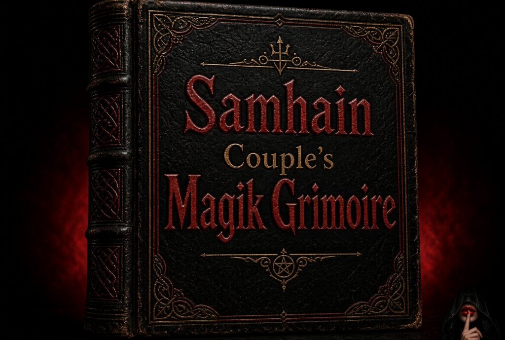 Samhain Ritual, Couple's Sex Ritual, Halloween Sex Ritual, Samhain Grimoire, Sex Grimoire, Sex and Worship, Creating Sexual Magik, Sex Magic
